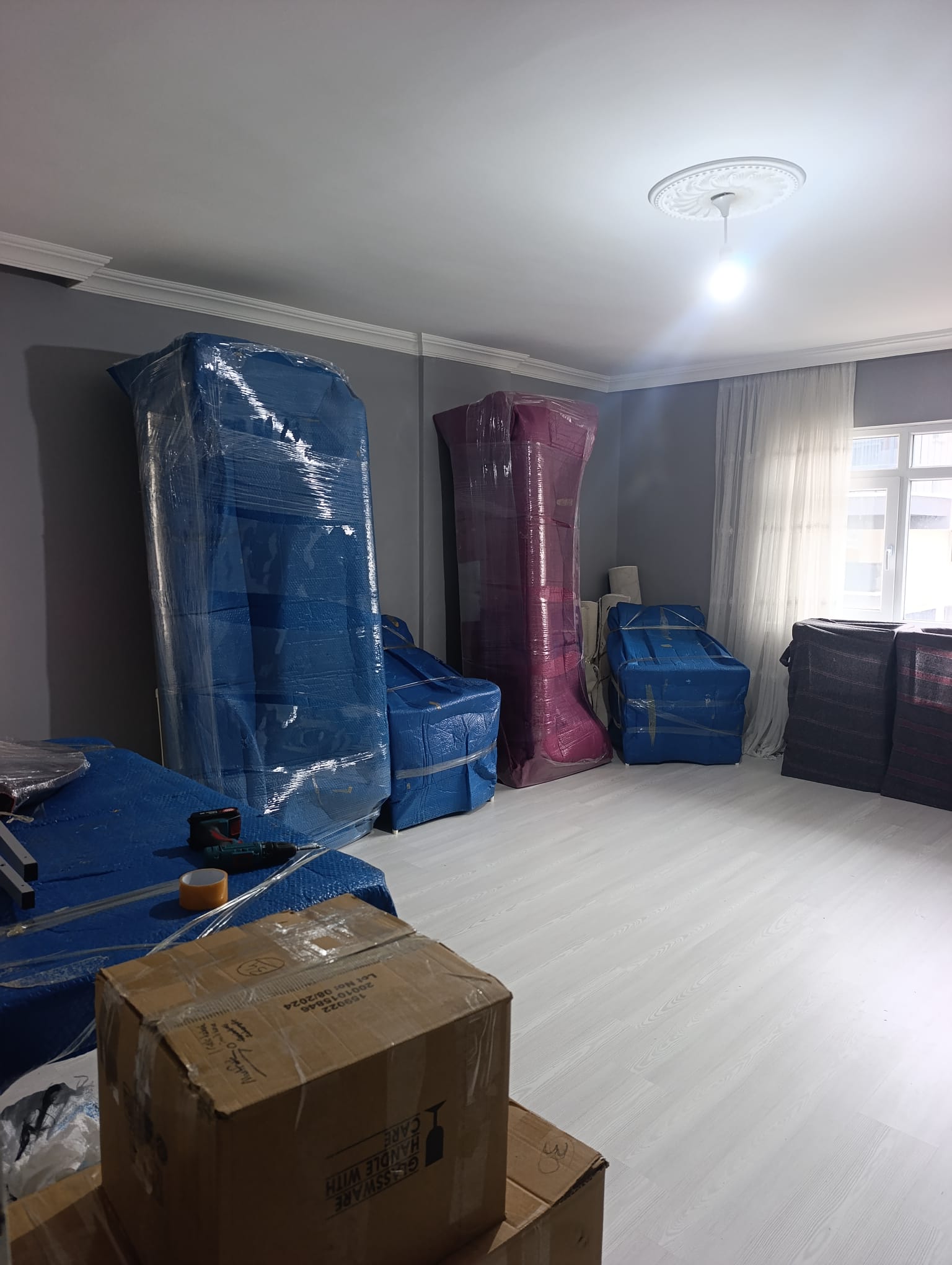 Nakliyat kolileri hazır