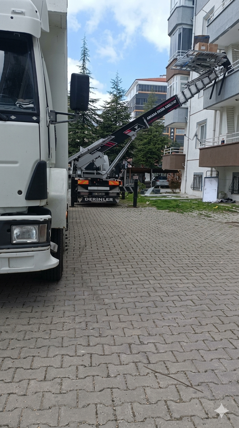 Ankara nakliyat Asansörlü Taşıma işi
